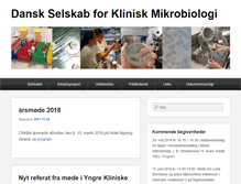 Tablet Screenshot of dskm.dk